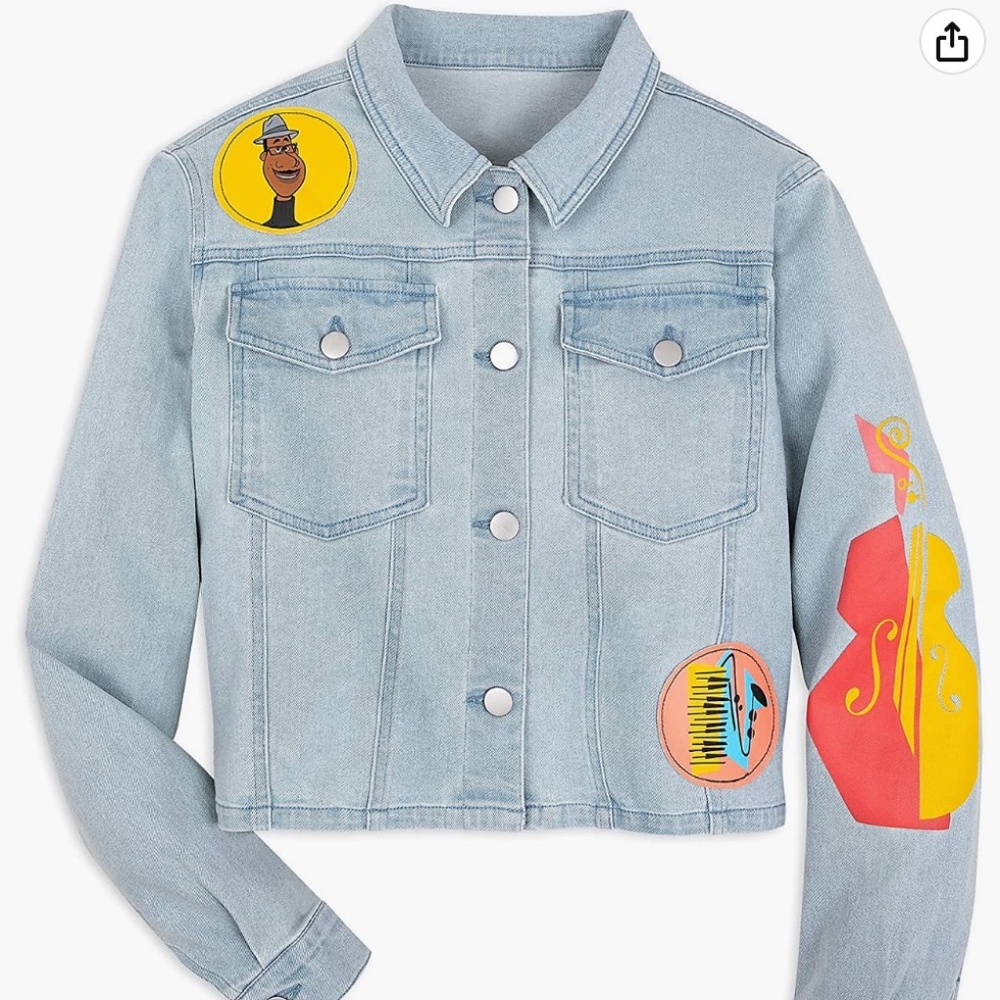 Disney/Pixar Soul Denim Jacket (L)